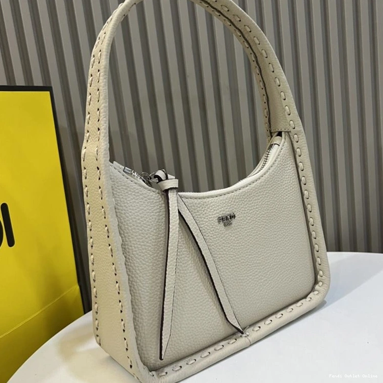 Affordable Cuoio Leather In Romano Beige Bag Fendi Fendessence Mini 0725